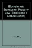 Blackstone's statutes on property law