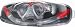 Cressi DS 302503 Matrix 2-Lens Diving Mask and Gamma Snorkel Combo (Orange)