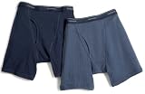 Fruit of the Loom Men's Blues Boxer Brief 2-Pack
