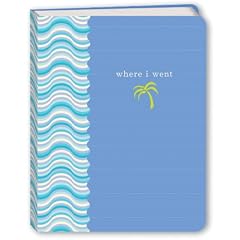 Where I Went (Dark Blue) Mini Journal