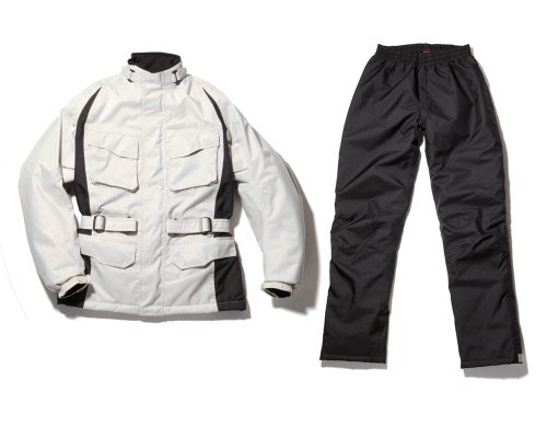 [ホンダ] マルチライダーウインタースーツ バイク用ジャケット / プラチナ / Lサイズ / 0SYES-N35-WL
