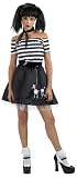 Boodle Bones Teen Costume One Size Goth Look