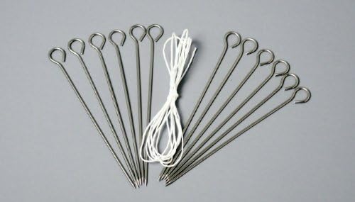 Poultry Lacing Kit [60 Pieces] *** Product Description: Poultry Lacing Kit- 12 Piece. 4" Pins, 54" Lacing. Please Note: This Item Cannot Be Returned. ***
