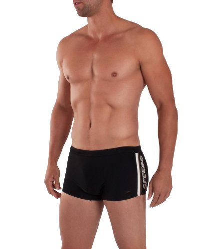 Speedo Herren Aquashort Percy, schwarz, 8, 8081540001 Preisvergleich