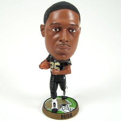 Buy NEW ORLEANS SAINTS REGGIE BUSH 2007 BOBBLEHEAD BOBBLE by Forever Collectibles