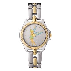 Click here to buy Disney WoMens Tinker Bell Jeweled Watch #MC2074D by Disney.