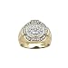 Nice 1/2 Ctw. Men's Genuine Diamond Yellow Gold Ring