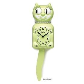 Kit-Cat Clock, Lime Green