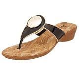 White Mt Womens Meadow Thong Sandal