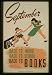 GIANT WPA Wall Sticker of: September - back to work - back to school - back to BOOKS