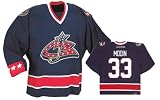 MODIN #33 Columbus Blue Jackets CCM 550 Series Replica NHL Hockey Jersey (NHLPA Certified Custom Sewn Authentic Twill)