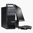 Lenovo ThinkStation S20 with DOS and SAS enabled Hard Drives - Intel Xeon W3503 2.4Ghz -... by Lenovo