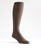 Falke Men's Airport Ribbed Over the Calf Dress Socks Hosiery