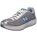 New Balance Women's WW1442 Rock & Tone Shoe,Silver/Blue,9.5 B US