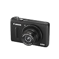 Canon PowerShot S100 Digital Camera - Black (12.1MP, Ultra Wide Angle, 5x Zoom) 3.0 inch LCD