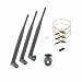 3 6dBi RP-SMA WiFi Antennas + 3 12in U.fl Cables For D-Link DAP-2533 DAP-2590