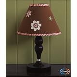 GEENNY Lamp Shade For Boutique Ladybug Flower 13 PCS Crib Bedding Set