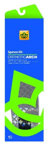 Spenco 4315800 RX - Orthotic Arch Supports - Length- 3-4 Length - Size- 0 -Womens 3-4