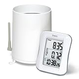 Oregon Scientific RGR682 Wireless Rain Gauge with 10-Day Rainfall Memory and Digital Clock
