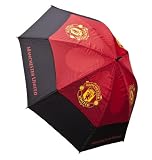 Manchester United Tour Vent Golf Umbrella - Red/Black
