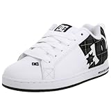  : DC Men's Court Graffik Se Sneaker,White/Black Print,8 M