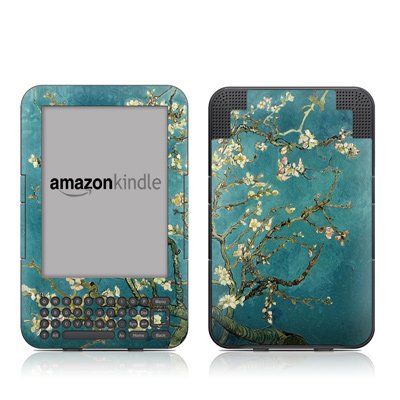 Best Price Van Gogh - Blossoming Almond Tree Design Protective Decal Skin Sticker for Amazon Kindle 3 (Latest Generation, 6 inch) E-Book Reader - High Gloss Coating