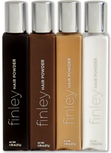 Finley Hair Powder Black| For shades of black hair | .95 oz | an alternative to dry shampoo|