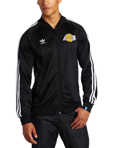 NBA Men's Los Angeles Lakers Originals Court Series Legacy Track Jacket (Black, XX-Large)