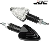 JDC MOTORCYCLE Motorbike INDICATORS Mini Arrow Black LED