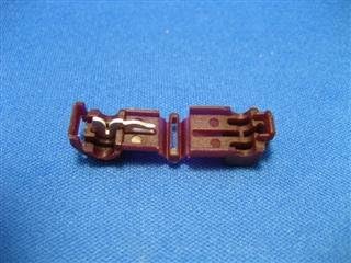 Red 22-18 Gauge Made In the USA 951 T Tap Connectors 100 pieces.
