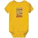 Baby Bodysuit Yellow  THE MORE I LEARN ABOUT PEOPLE THE MORE I LOVE MY French Mastiff  Dogs