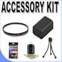BP511 Lithium Ion Replacement Battery 37mm UV Filter BigVALUEInc Accessory Saver Bundle f/ Canon Optura Camcorders