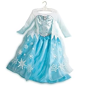 Disney Elsa Costume for Girls - Frozen - Size 4 - Authentic Disney Products