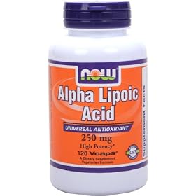 Now Foods, Alpha Lipoic Acid, 250 mg, 120 Vcaps.