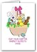 Easter Basket Greeting Card Pack - 12 Cards & 13 Envelopes