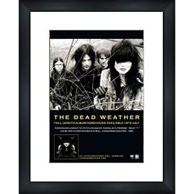 DEAD WEATHER Horehound - Framed Original Advert