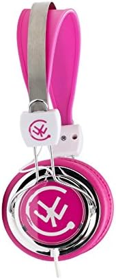 Laicla® Rose Childrens Kids Foldable Funky DJ Headphones for iPad iPhone Tablet