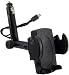 Arkon SM221-USB Lighter Socket Mount with integrated 5V Mini USB Power for Universal Phone, Smartphone and PDA (Black)