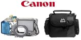 Canon WP-DC15 Waterproof Case for Canon SD850 Digital Camera + Camera Bag