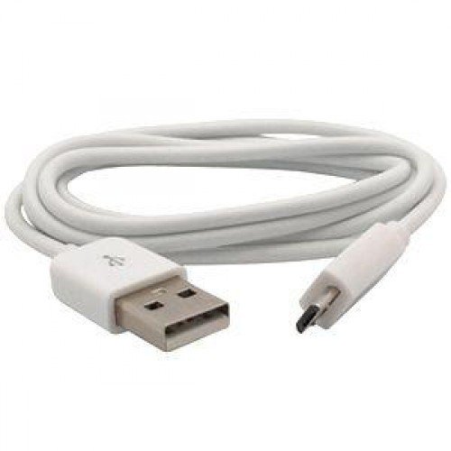 Delton 2.0 Micro USB Data Cable for SAMSUNG HTC Blackberry LG Sony Smarthpones and tablets- White