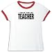 T-Shirt Ringer Woman White 