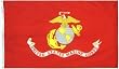 Annin Armed Forces Flag, US Marine Corps 3 by 5 Foot