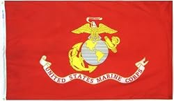 Annin Armed Forces Flag, US Marine Corps 3 by 5 Foot