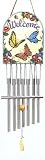 Welcome Butterfly Windchime 14 Long