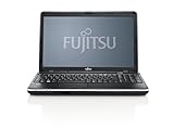 Fujitsu LIFEBOOK A512 39,6 cm (15,6 Zoll) Notebook (Intel Pentium B960, 2,2GHz, 4GB RAM, 500GB HDD, Intel HD 3000, DVD, Win 7 HP) schwarz