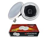 New Visonik V52IWR 2-Way In-Wall Ceiling Speakers FS NR