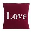 Kirstie Allsopp Home Living Adore Filled Cushion, Cherry, 30 x 30 Cm