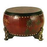 Storage Foot Stool - Red