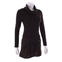 Damen KLEID, Longshirt, Tunika, Minikleid, KL-7001, Acryl