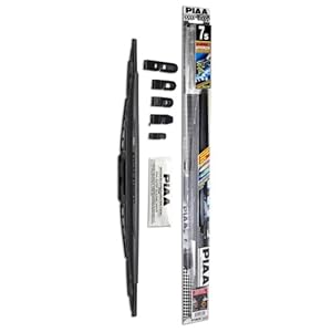 PIAA 93348 Super Sporza Silicone Wiper Blade with Black Spoiler - 19"